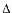 Griechischer Buchstabe Delta